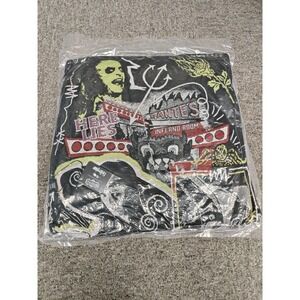 Beetlejuice X Civil Regime Tapestry Pillow‎ 18x18 Decorative Brand New Rare